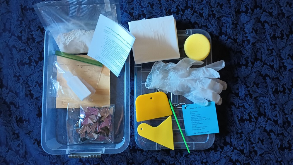 Stained Glass Mosaic Kit New