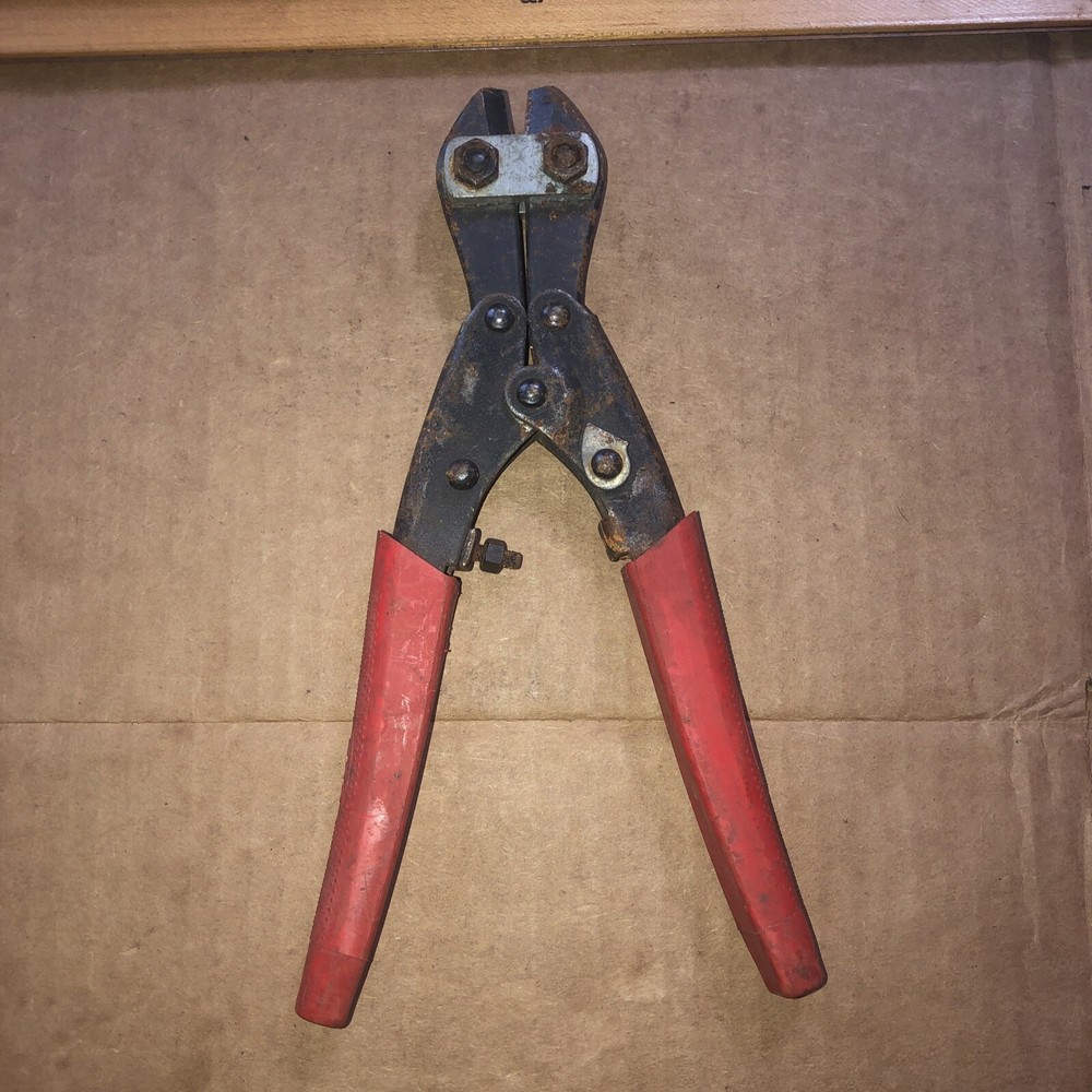 True Craft Tools Bolt Cutter K348G Made In Japan # 3 Missing Lock Needs Buffed !