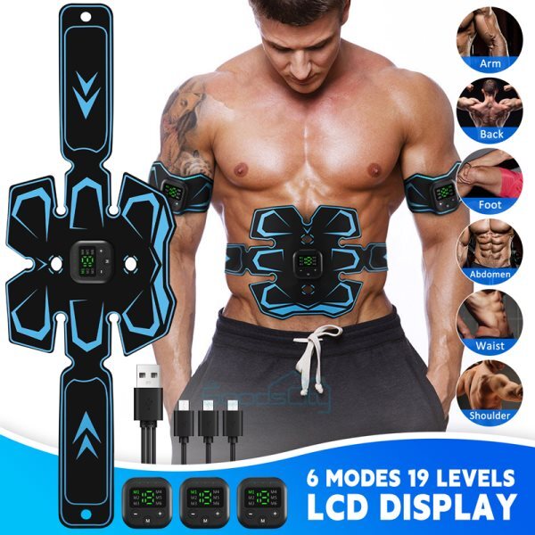 Tactical X Abs Stimulator - Abs - Arms - Hips - ultimate abs 360 stimulator USB