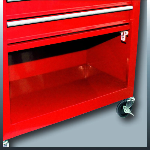 Einhell Mobile Cart Workshop Tool Holder 4 Drawer Wheels
