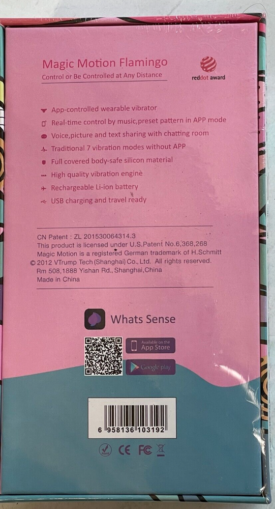 Magic Motion Flamingo Vibrating Kegel Egg APP Wireless