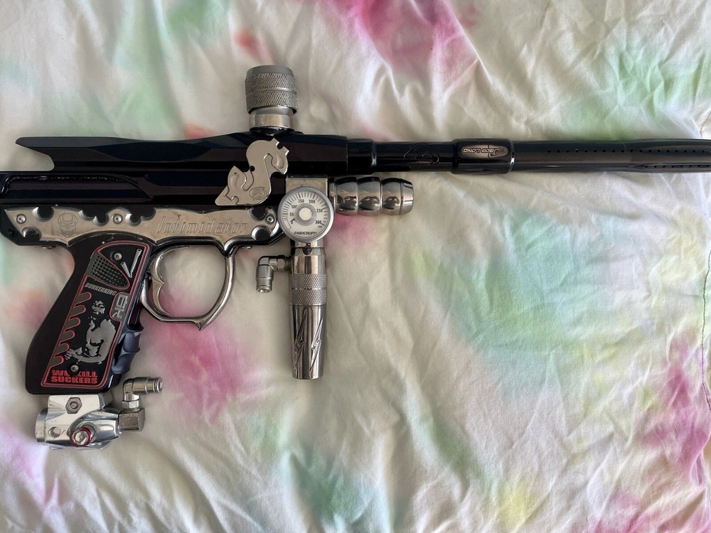 Paintball Marker- Bob Long Intimidator W Upgrades