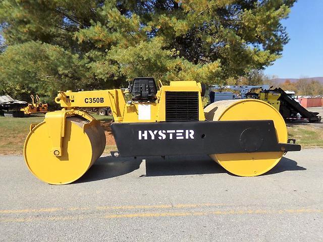 HYSTER C350B DOUBLE SMOOTH DRUM ROLLER