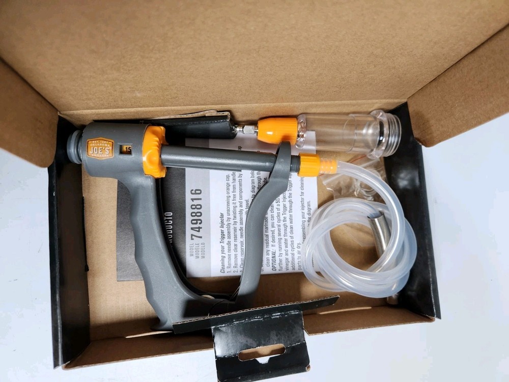 Oklahoma Joe'S Trigger Marinade Injector, Black