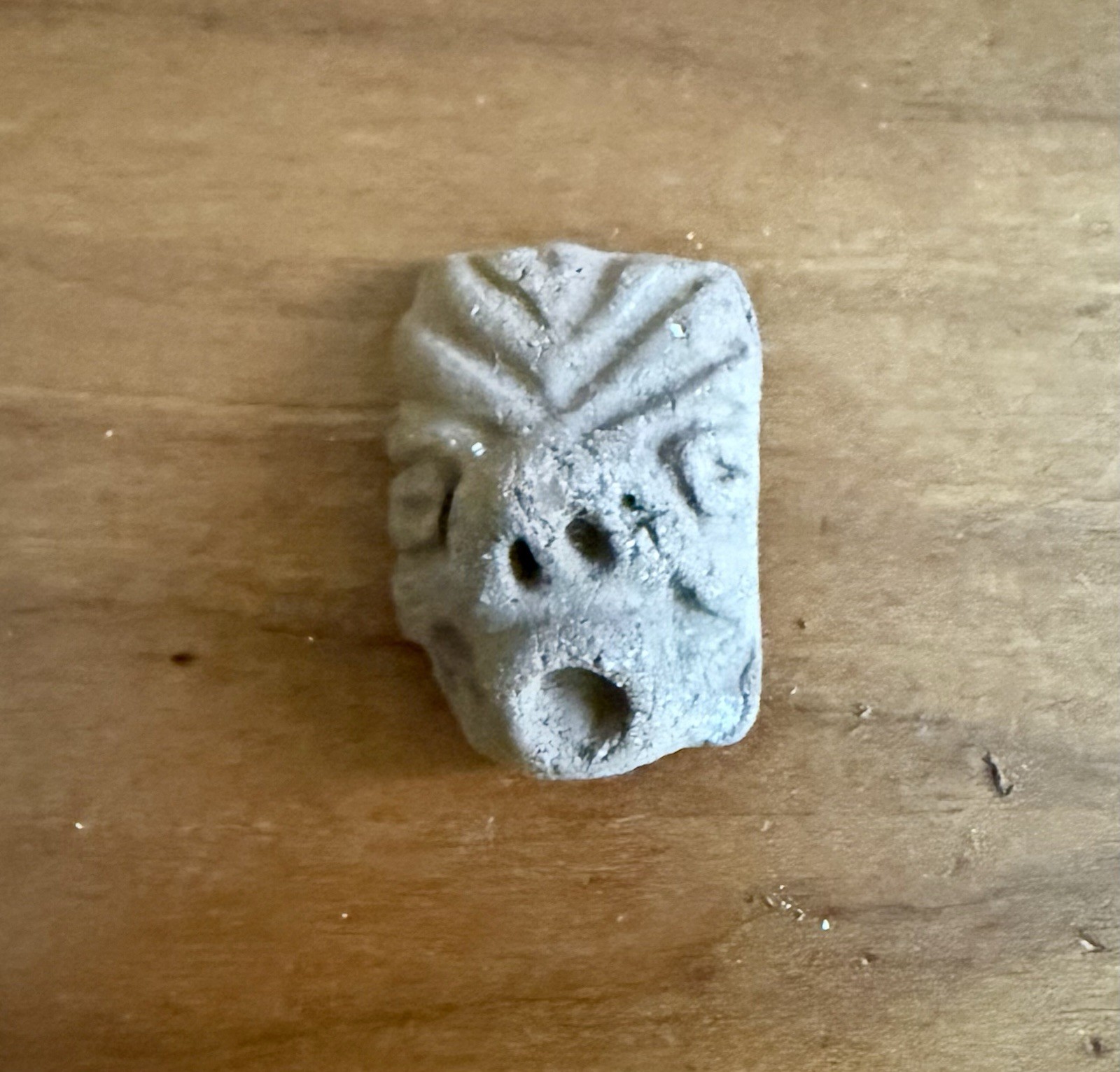 Ancient Pre Columbian Trophy Heads Effigy Polychrome Costa Rica Nicoya Honduras