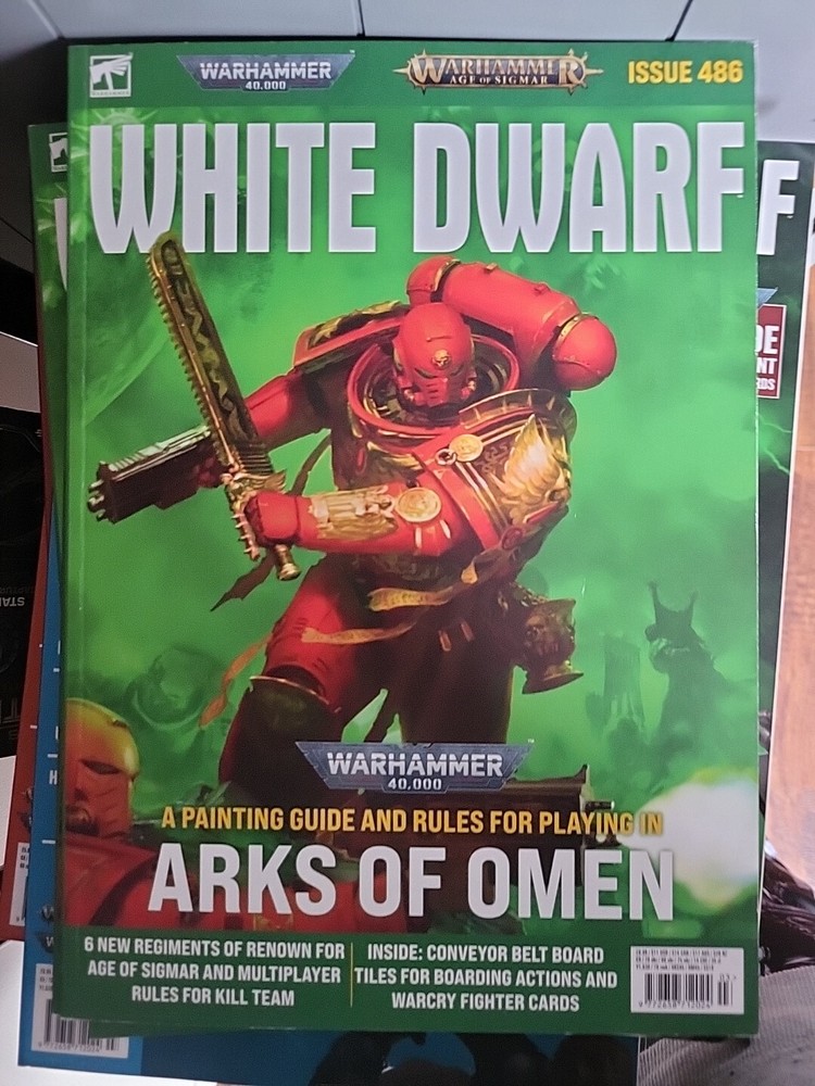 White Dwarf Magazine Issue 486 Warhammer Games workshop