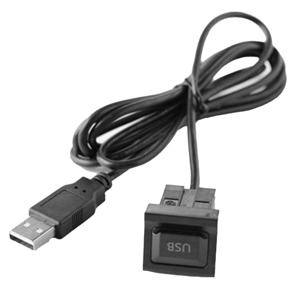 1*Universal Car for DASH Flush Mount AUX USB Panel Audio Extension Cable