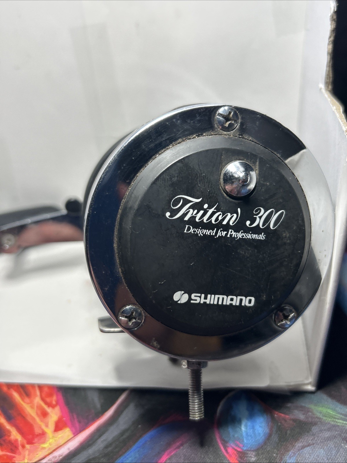 SHIMANO TRITON MAG MARK XHS CASTING CONTROL YO-YO TROLLING FISHING REEL 30/300YD