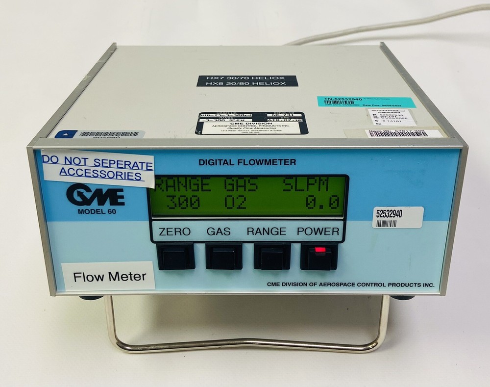 CME Model 60 Digital Flowmeter 60B-75-3-300AJ