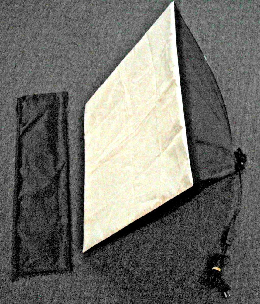 PBL Studio Photo Light 23" x 23" Umbrella/Softbox w/ diffuser & Case, 120 Volt