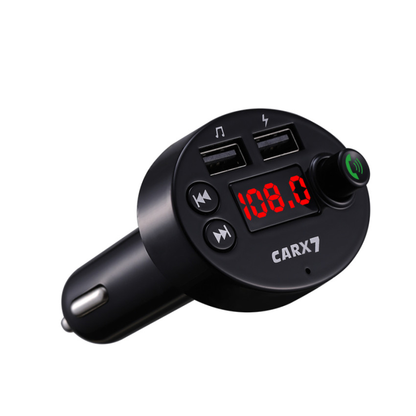 Car Bluetooth FM Transmitter with USB Charger  HandsFree MP3 Player, Fast Charge