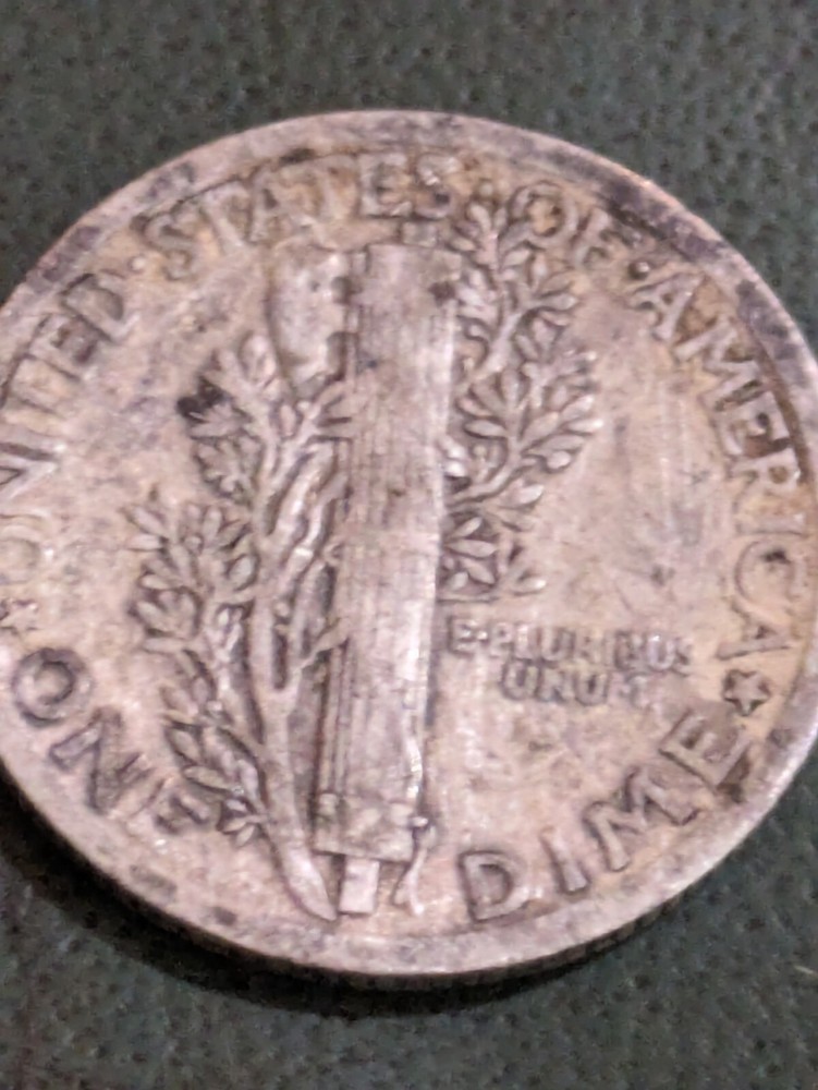 1923 Mercury Dime - Fine Details 90% Silver