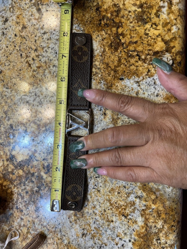 lv bracelet Monogram Brown