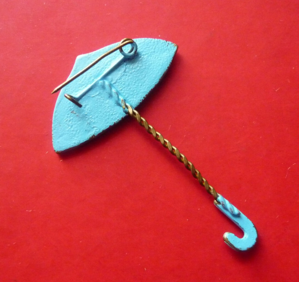 USSR Soviet Beautiful Figured Badge Umbrella