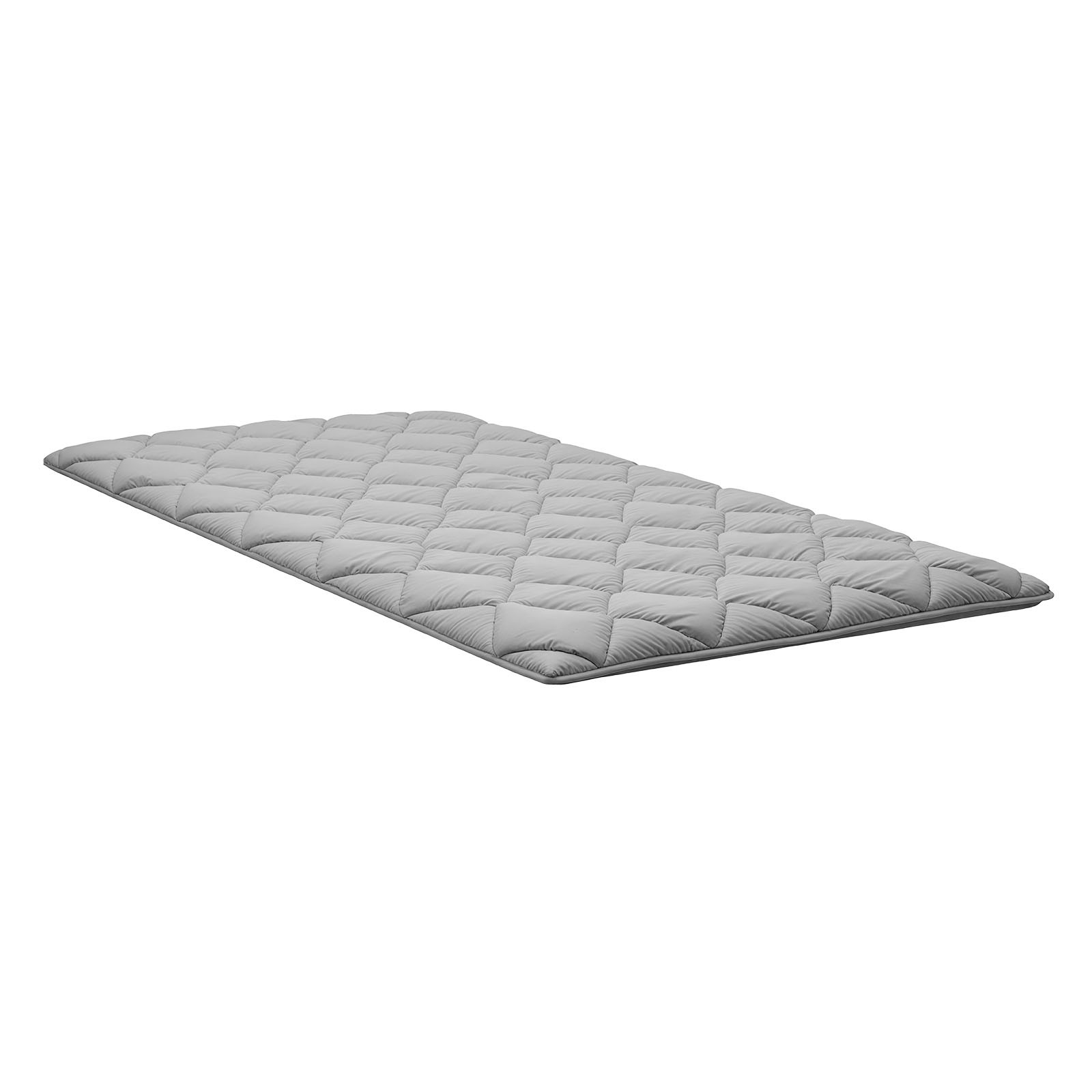 Uimoso Japanese Tatami Mat Twin Foldable Futon Mattress with Storage Bag Gray