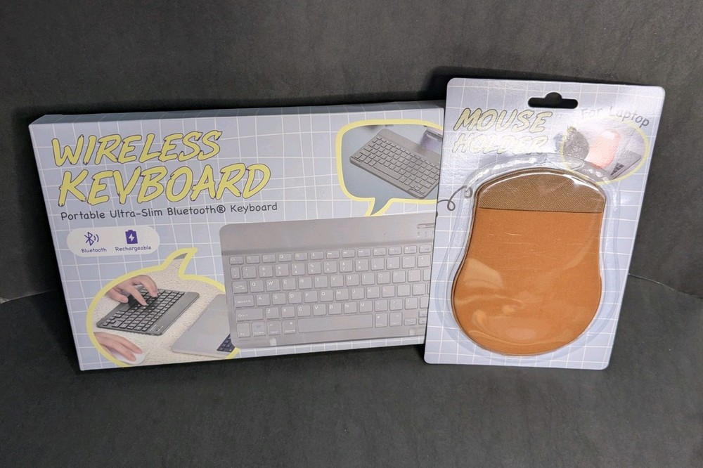 Wireless Keyboard And  Mouse Holder - New - PLEASE Read the Description.