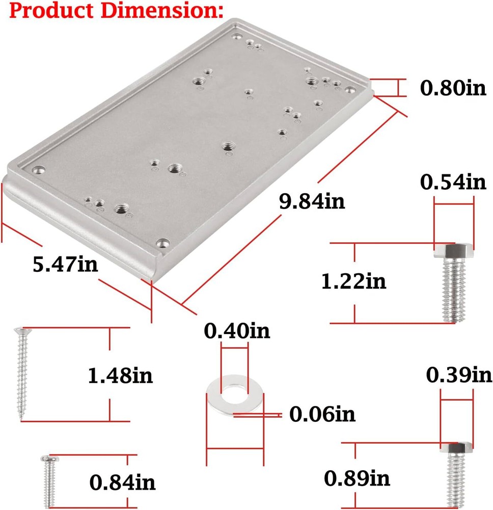 Accessory Base Plate-3 Grey For RCBS Presses and Tools, Replacement for 9282