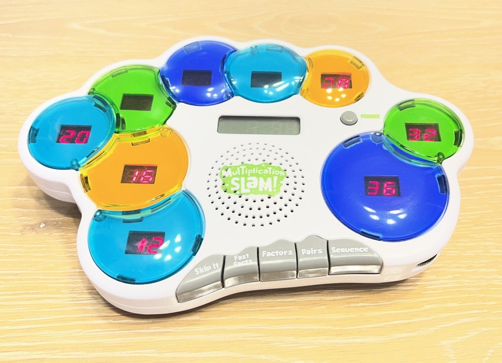 Multiplication Slam Electronic Math Game Factors Pairs TESTED WORKS Educational