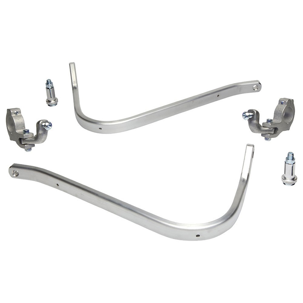 Barkbusters Universal Two Point Mounted Handguards Silver 1 1/8" Bars