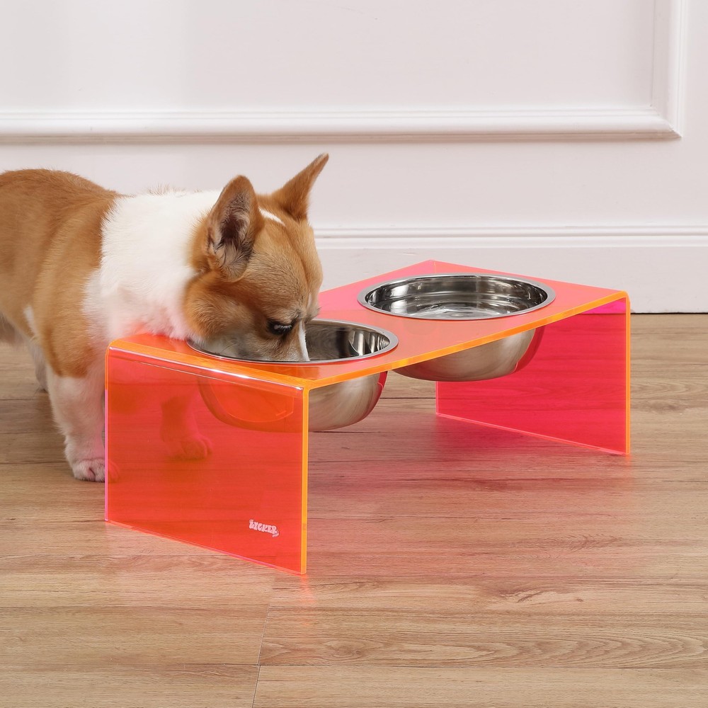 The LICKER Store DBL2001E Keaton 7.5" Medium/Large Modern Acrylic Rectangular El