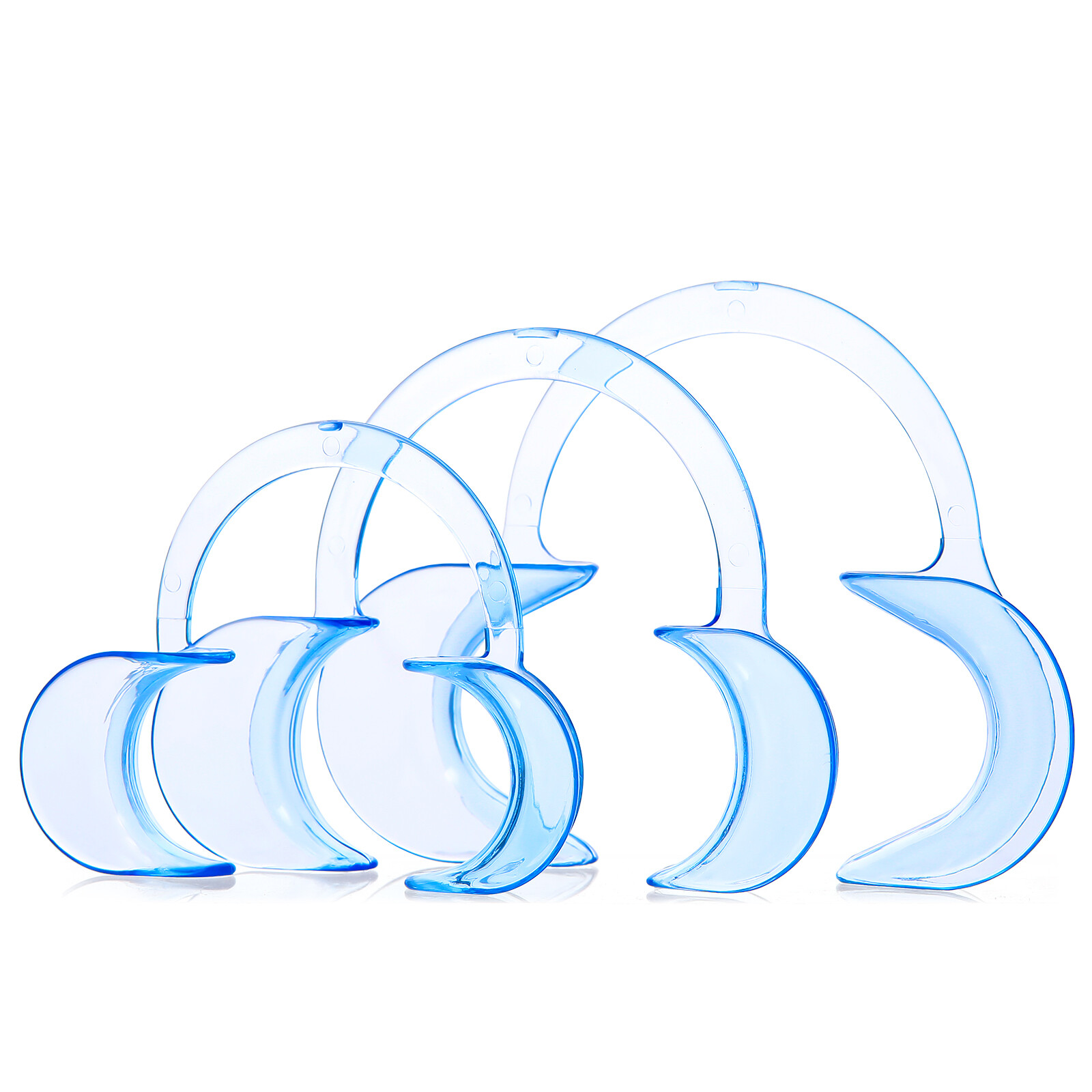 JMU Dental Teeth Whitening Cheek Lip Retractor Mouth Opener Expander S+M+L