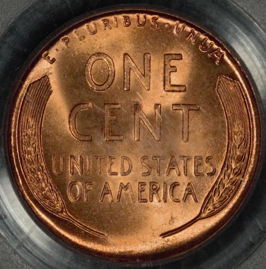1946 Lincoln Wheat Cent, MS65 Red PCGS