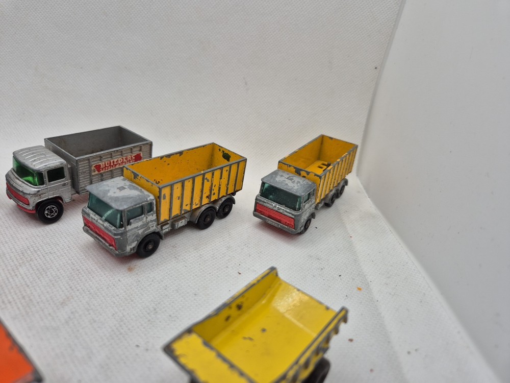 matchbox lesney bundle Construction Vehicles X7 Vintage