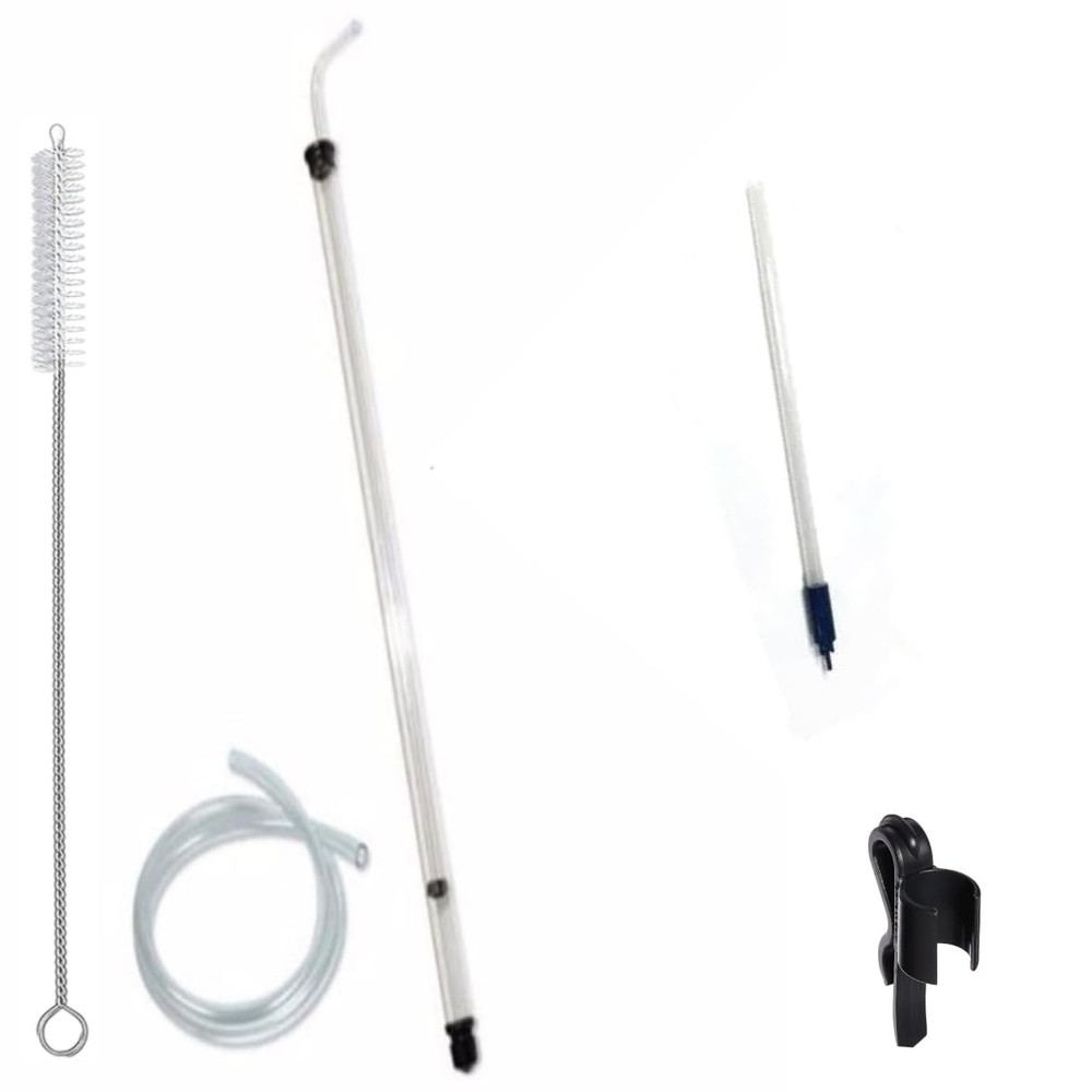 Fermtech Regular Deluxe Siphon Homebrew Kit, Auto-Siphon #9515, Clear