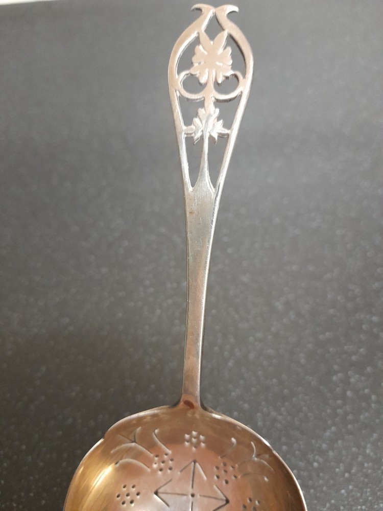 Silver Tea Strainer Fully Hallmarked Sterling Silver