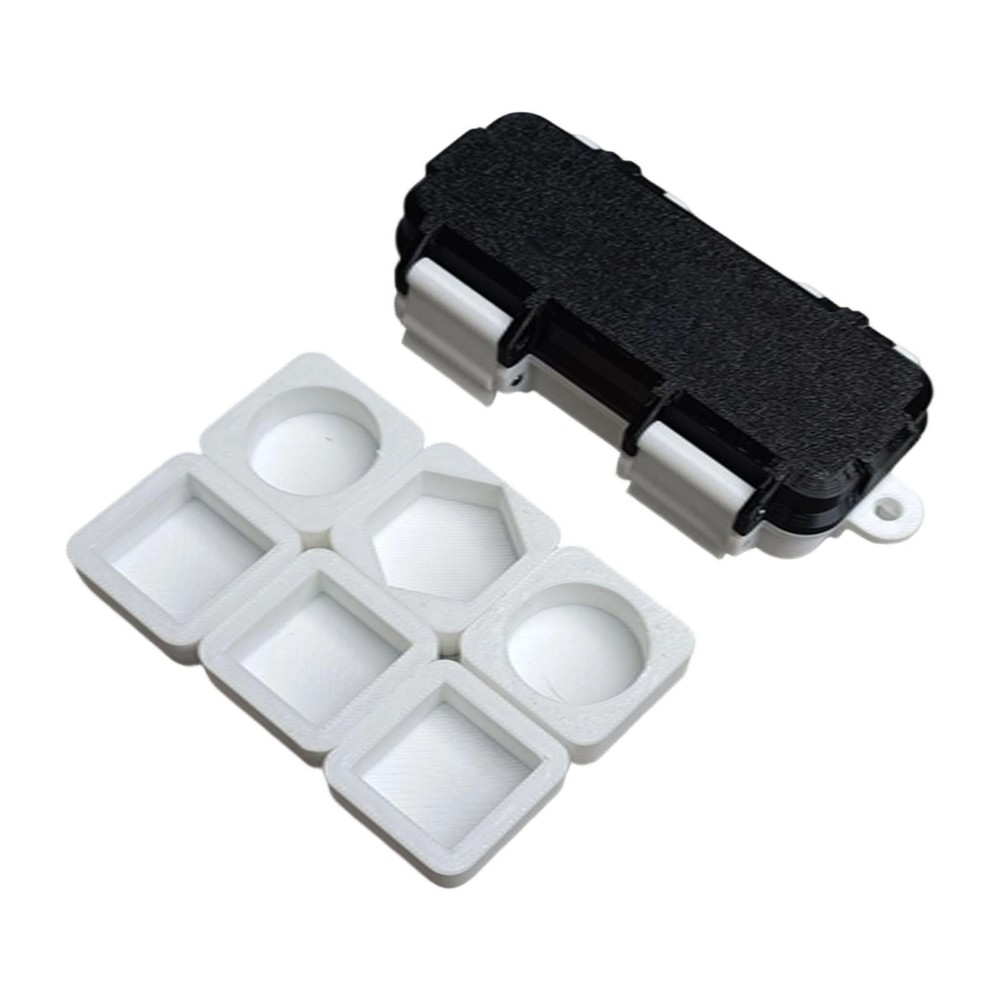 Pool Chalk Holder Organizer Lightweight Multifunction Container Billiard Cue
