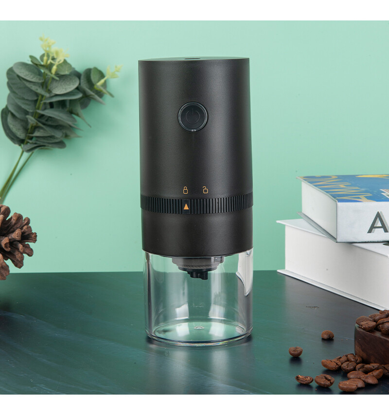 New Portable Ceramic Electric Coffee Grinder with TYPE-C USB Charge