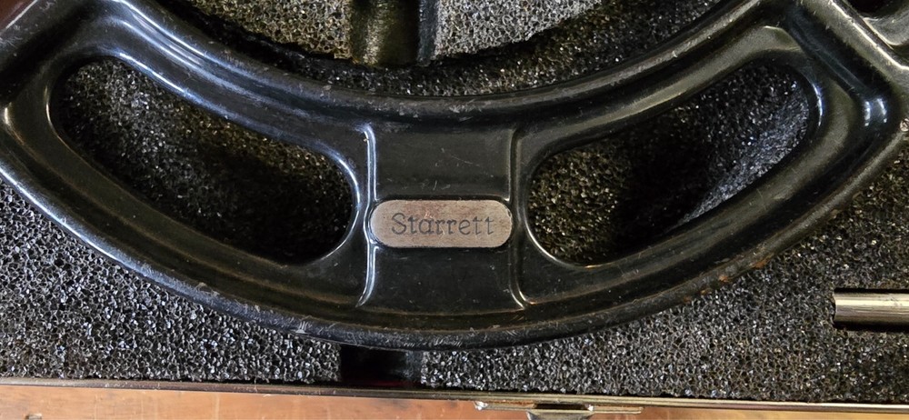 Starrett 224ARLZ Anvil Micrometer Set