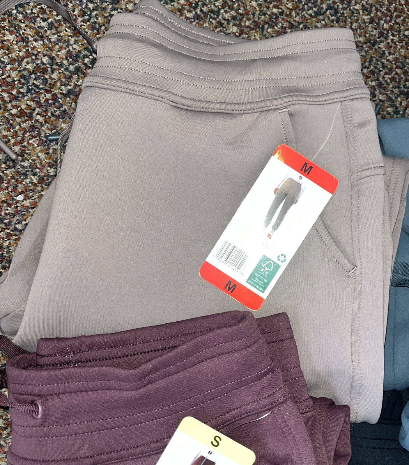 32 Degrees Heat Drawstring Side Pockets Jogger Pants BLACK,BLUE,DARK RED,TAN NWT