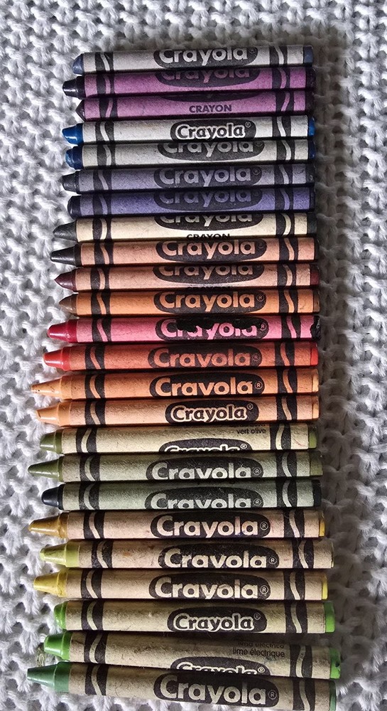 Crayola Retired Crayon Colors 24 Count