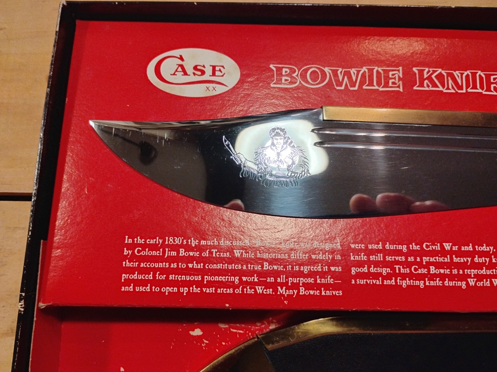 Vintage CaseXX 1979 Bowie knife