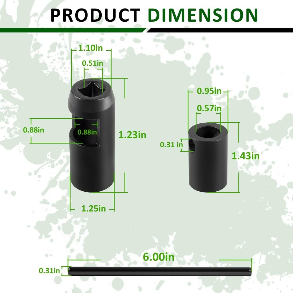 JDE92 Injector Socket Tool 7458 21 mm Injector Nozzle Socket Robert Bosch KDEL