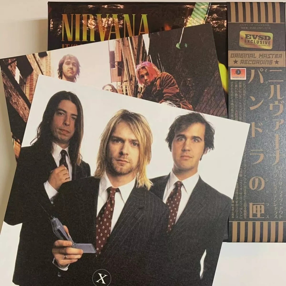 Nirvana /Pandora's Box 10CD Set Empress Valley JAPAN NEW