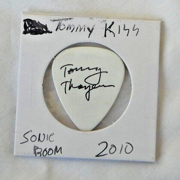 Tommy Thayer Kiss Tour Issued Guitar Pick Kiss Sonic Boom 2010