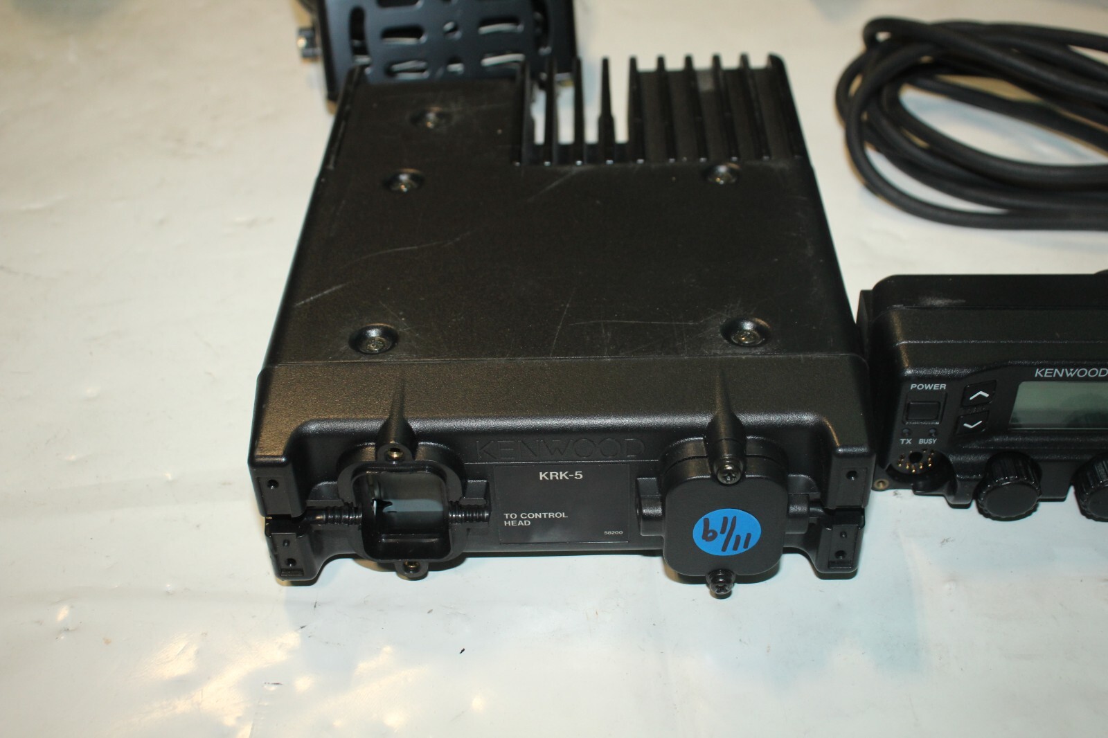 Kenwood TK-790 VHF FM Transceiver Radio with Head Speaker Mount & Cable 50W