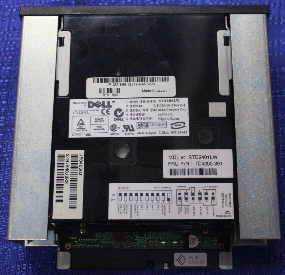 Dell STD2401LW Tape Drive