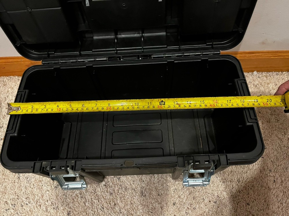 19”x9” Craftsman Plastic Tool Box