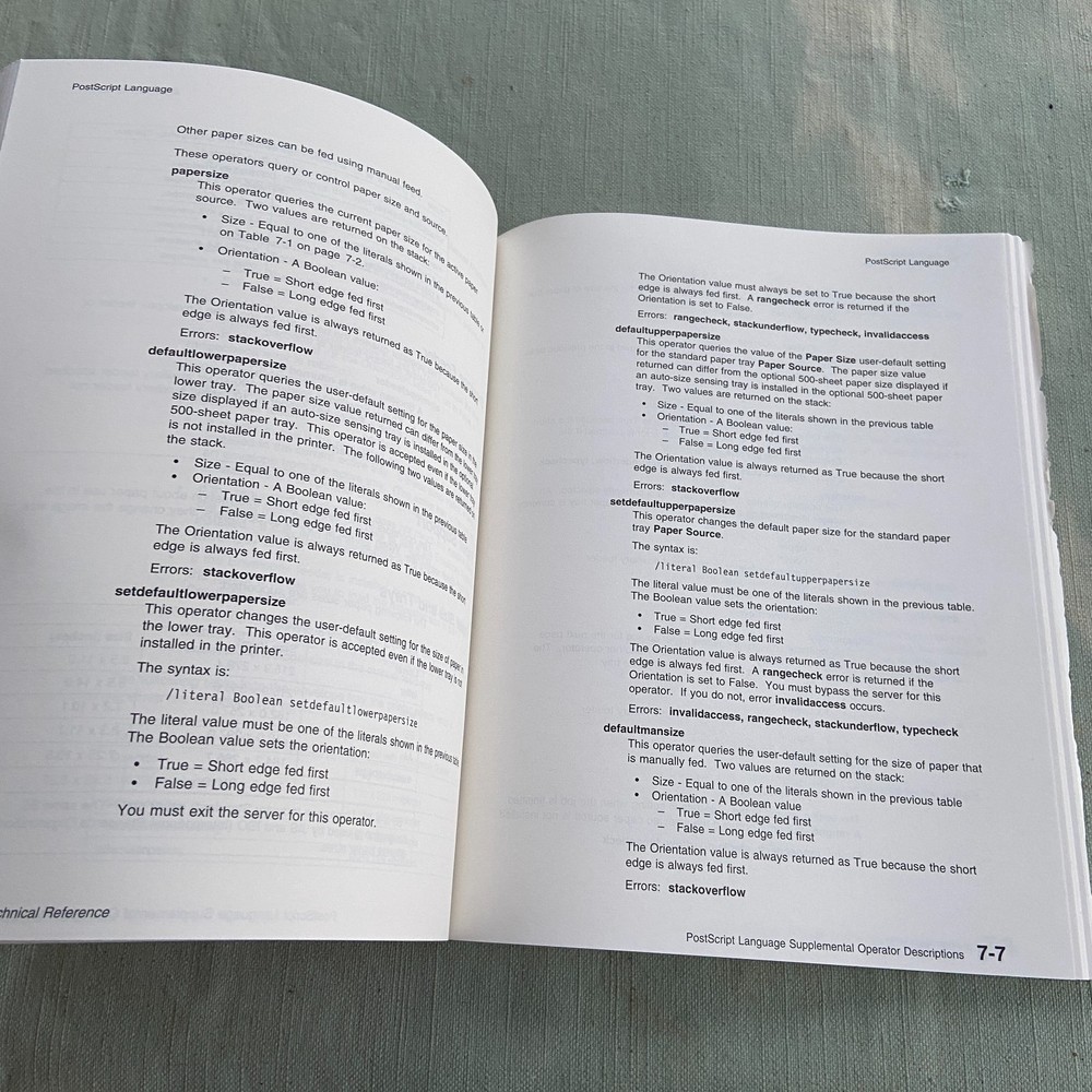 Technical Reference Manual IBM Laser Printer 4039 Series Lexmark 1993 2nd Ed VTG