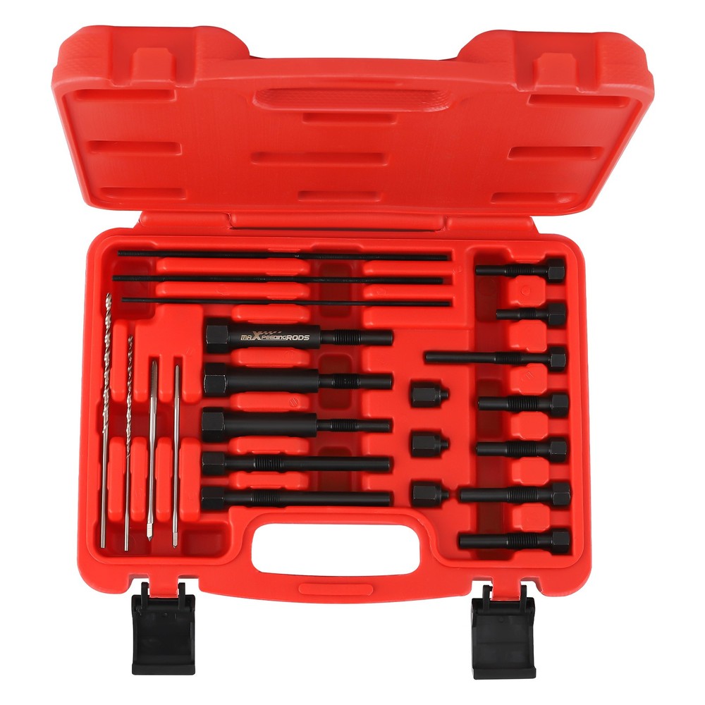 Glow Plug Electrodes Remover Extractor Remover Tapper Tool Kit M8&M10 Threads