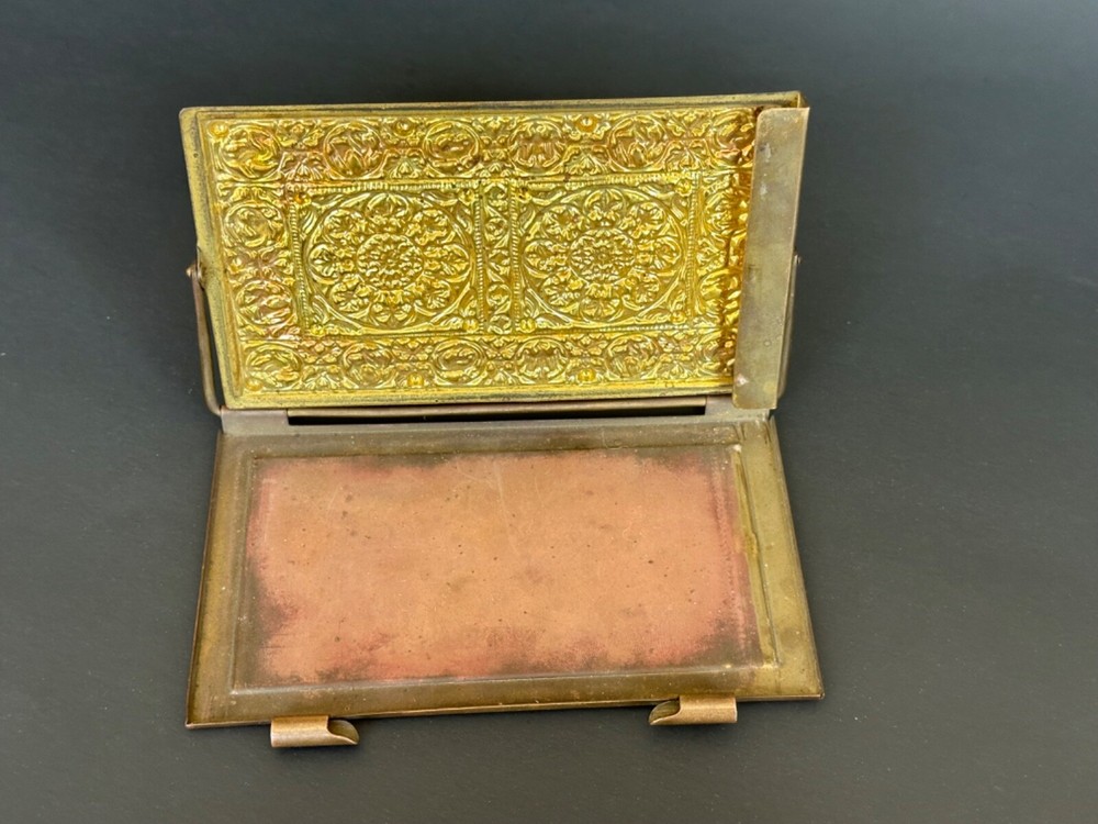 Weimar Germany ANTIQUE Bronze Case Notebook Paper Box