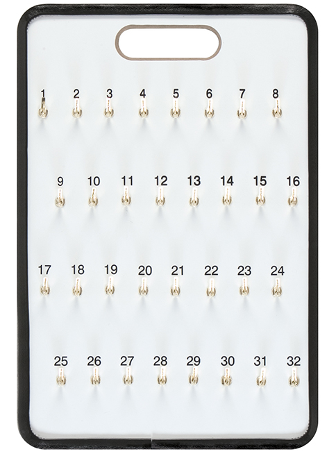 Car Dealer Key Boards 32 -105 Hook
