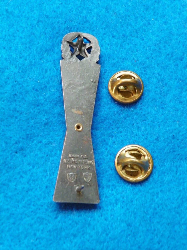 VIETNAM ORIGINAL 2 1/4" COMMAND MISSILE MAN CONTROL INSIGNIA-MAKER MARKED