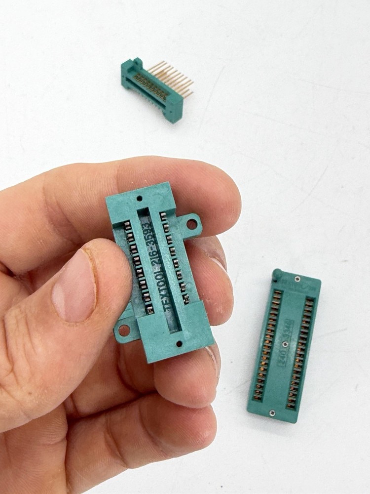Vintage Textool ZIF IC Socket Old Computer EPROM Programmer Lot Of 6