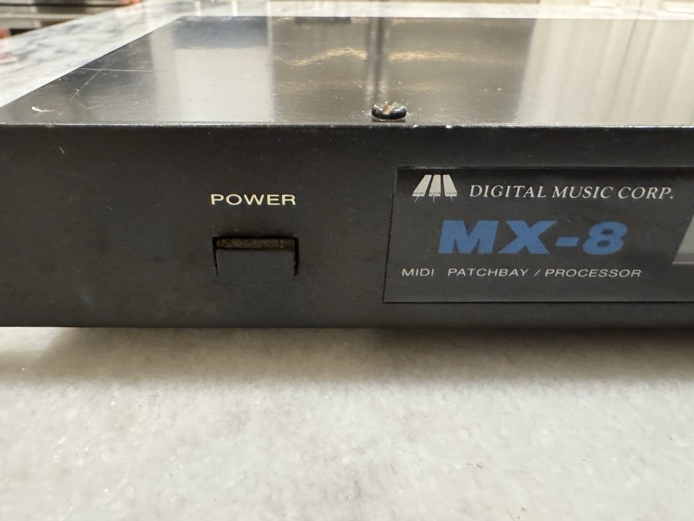 Digital Music Corp MX-8 Midi Patch Bay Processor NO POWER SUPPLY