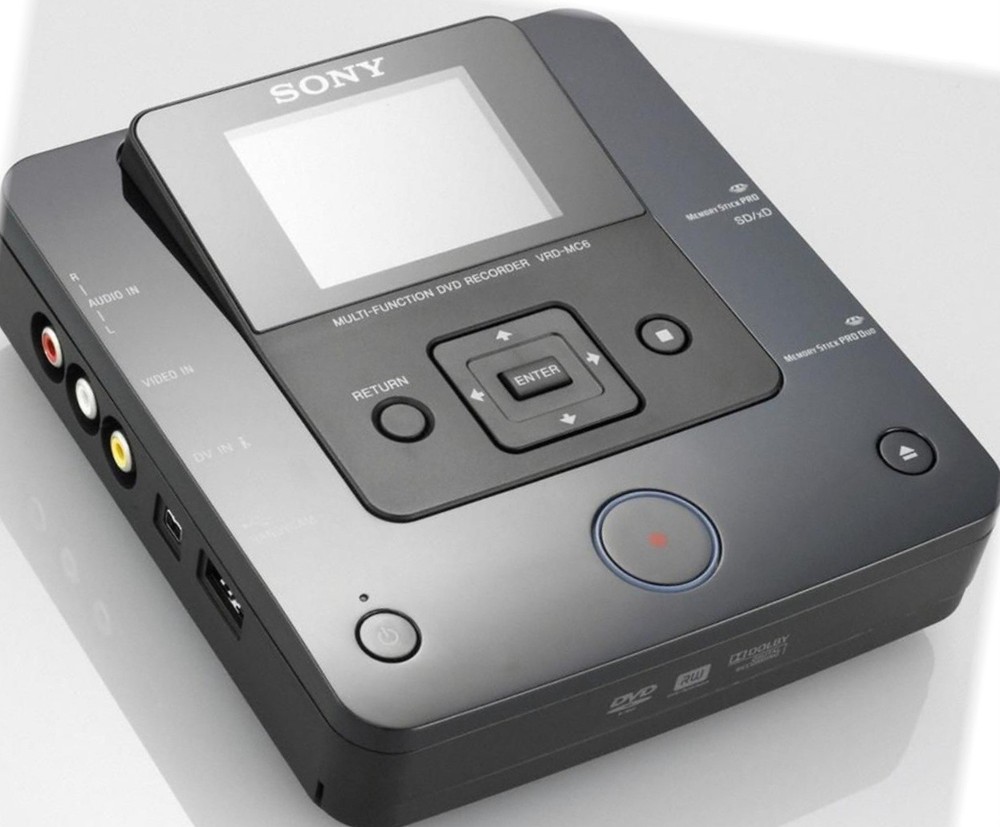 SONY DVDirect VRD-MC6 Multi-Function DVD Recorder w/ 2.7" Screen+AVCHD Recording