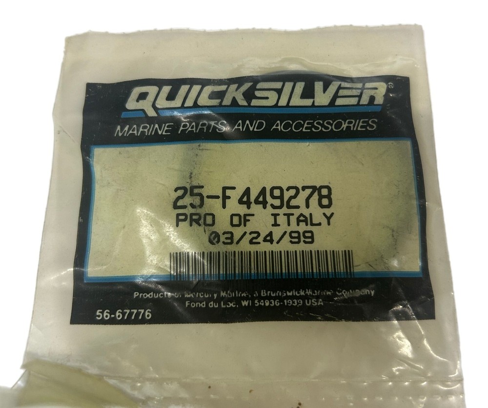 Mercury Quicksilver O-Ring 25-F449278